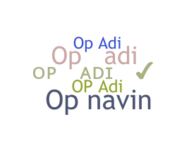 Apodo - OPAdi