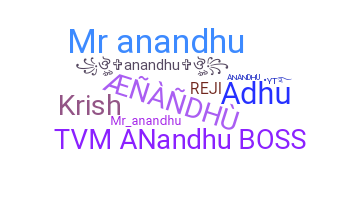 Apodo - Anandhu