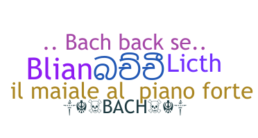 Apodo - Bach