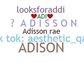 Apodo - Adisson