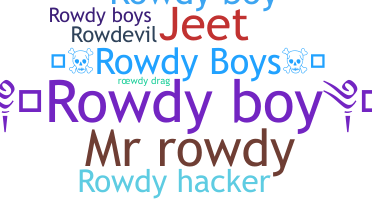 Apodo - RowdyBoy