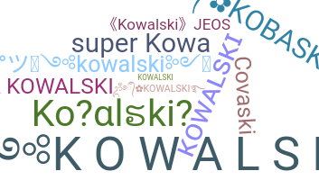 Apodo - Kowalski