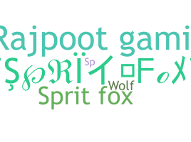 Apodo - SpritFox