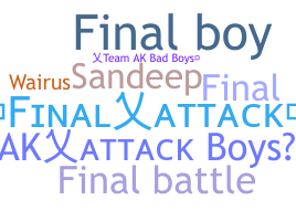 Apodo - FinalAttack