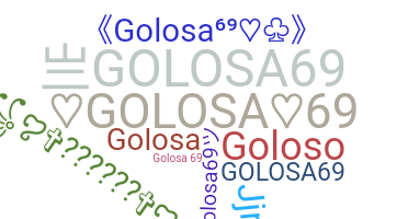 Apodo - Golosa69