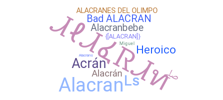 Apodo - alacran
