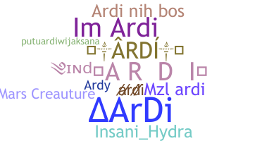 Apodo - Ardi