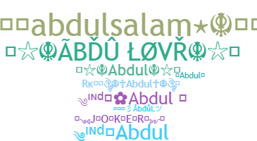 Apodo - Abdul