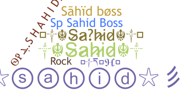 Apodo - Sahid