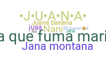 Apodo - Juana