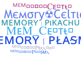Apodo - MemoryClan