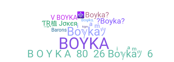 Apodo - boyka