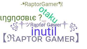 Apodo - Raptorgamer
