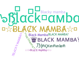 Apodo - blackmamba