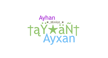 Apodo - Ayxan