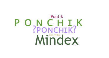 Apodo - Ponchik