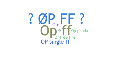 Apodo - Opff