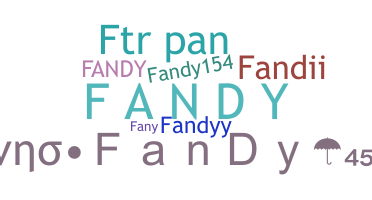 Apodo - Fandy