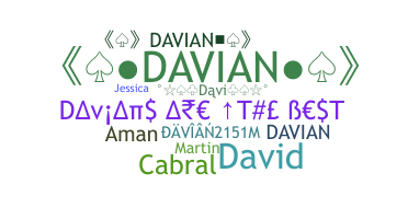 Apodo - Davian