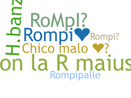 Apodo - Rompi