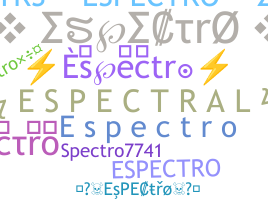 Apodo - Espectro