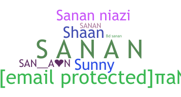 Apodo - Sanan