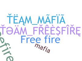 Apodo - TeamFreeFire