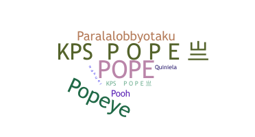 Apodo - Pope