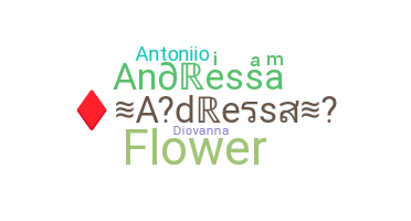 Apodo - Andressa