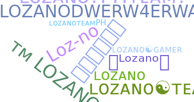Apodo - Lozano