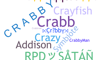 Apodo - Crabby