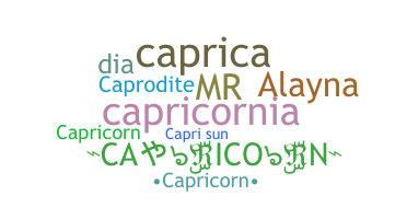 Apodo - CAPRICORN