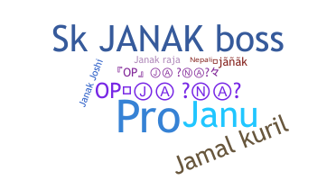 Apodo - Janak