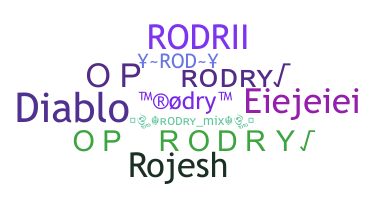 Apodo - Rodry