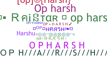 Apodo - Opharsh