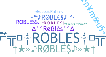 Apodo - Robles