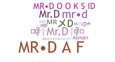Apodo - MrD