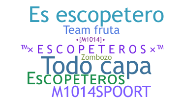 Apodo - Escopeteros