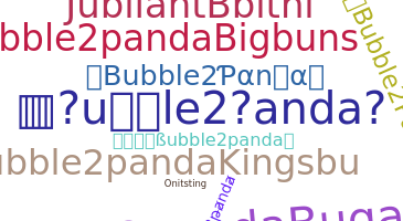 Apodo - Bubble2panda