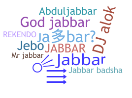 Apodo - Jabbar