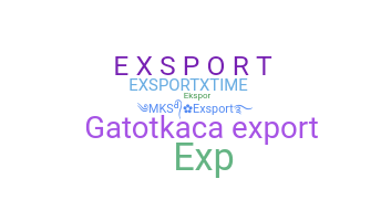 Apodo - export