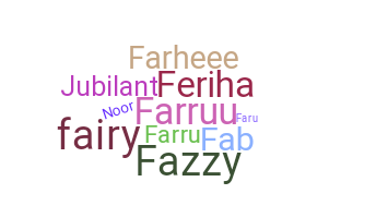 Apodo - Farheen
