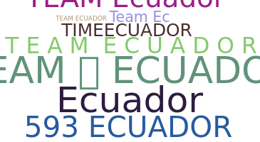 Apodo - TeamEcuador