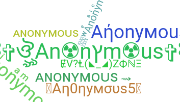 Apodo - Anonymous
