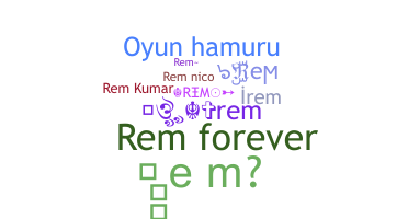 Apodo - Rem