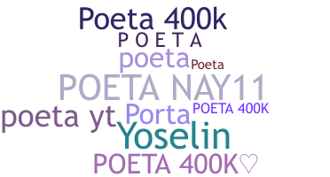 Apodo - Poetas