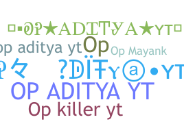 Apodo - Opadityayt