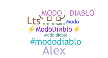 Apodo - ModoDiablo