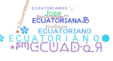 Apodo - ecuatoriano