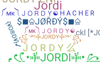 Apodo - Jordy